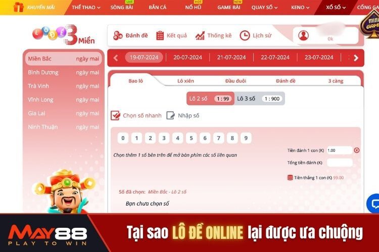 Tại sao đánh lô đề online lại được ưa chuộng?