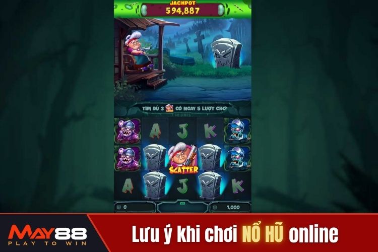 Một số lưu ý quan trọng khi tham gia nổ hũ online 